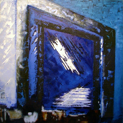 Into the night, into the blue